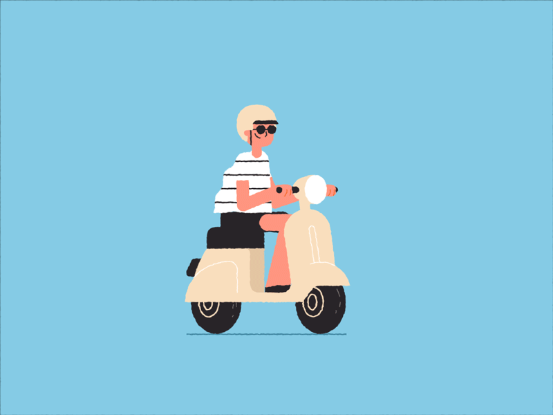 Vespa Cruising